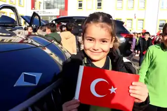 Kayseri'deki Öğrenciler Togg'u İnceledi